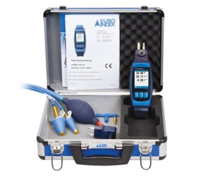 EURO DRUKMETERSET MET AFPERSSET 1BAR