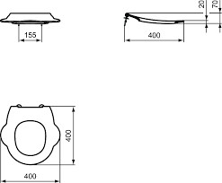 IDEAL STANDARD ZITTINGRING MET HANDGREPEN