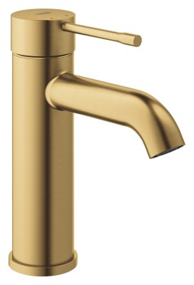 GROHE ESSENCE LAVABOKRAAN GEBOGEN UITLOOP S-SIZE BRUSHED COOL SUNRISE.ZONDER LEDIGING *