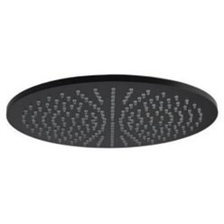 PAFFONI HOOFDDOUCHE ROND 30 CM MAT ZWART