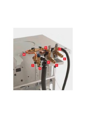 BULEX WARMTEPOMP GENIA AIR AANSLUITSET