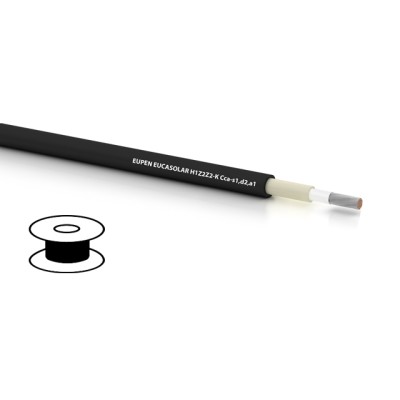 KABEL EUCASOLAR H1Z2Z2-K 4mm² ZWART