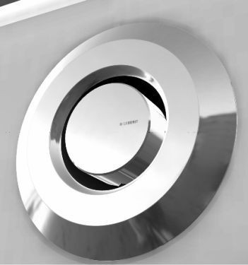 GEBERIT BADSYPHON PUSHCONTROL AUTO D52, STANDAARD