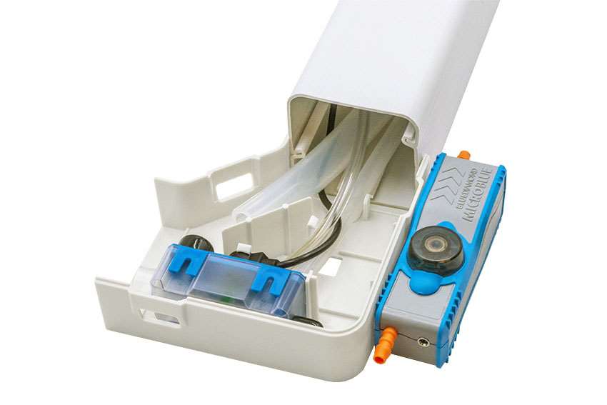CONDENSPOMP BLUE DIAMOND + MICROBLUE DUAL VOLTAGEPOMP 5L/H + KABELGOOT