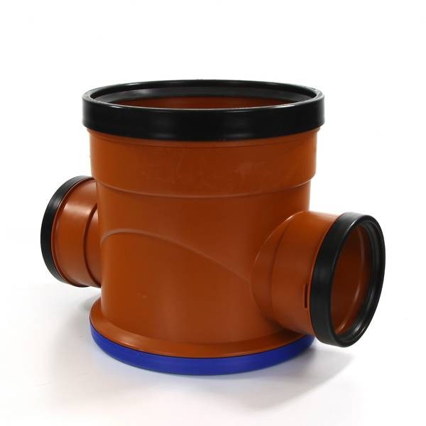 INSPECTIEPUT DYKA PP ROODBRUIN 315 2X125MM