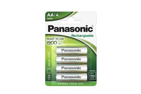 PANASONIC BATTERIJ HHR-3MVE/4BC OPLAADBARE BATTERIJEN AA
