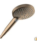 HANS GROHE HANDDOUCHE RAINDANCE SELECT E 120 3-JET UITV.BRUSHED BRONZE