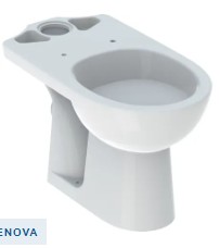 GEBERIT RENOVA STAAND TOILET PK H39cm