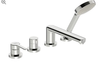 HANSA RONDA BADRANDMONTAGE 4 GATS  SPRONG 24 CM