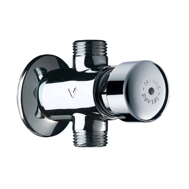 DELABIE TEMPOSTOP URINOIRKRAAN MM1/2" OPBOUW 7 SEC