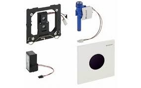 GEBERIT  SIGMA NETVOEDING AFDEKPLAAT 01 + ELECTRON BED URINOIRSTURING