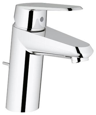 GROHE EURODISC  COSMOPOLITAN LAVABOKRAAN S-SIZE CHR. QUICKFIX 5.7l/m + AUTOMATISCHE LEDIGING