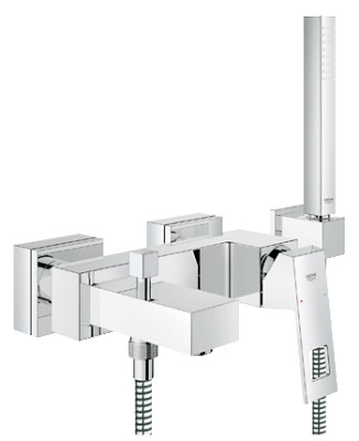 GROHE EUROCUBE BAD/DOUCHE KRAAN COMPLEET CHR.