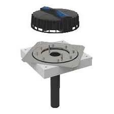 GEBERIT PLUVIA DAKAFVOER 56MM 12L/S VOOR SYNTHETISCHE DAKAFDICHTING