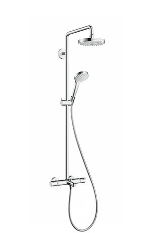 HANS GROHE SHOWERPIPE BAD/ DOUCHE CROMA SELECT S180 2 JET CHR.