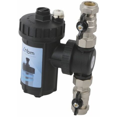 RBM SAFECLEANER2 VUILAFSCHEIDER 22MM + BOLKRAAN