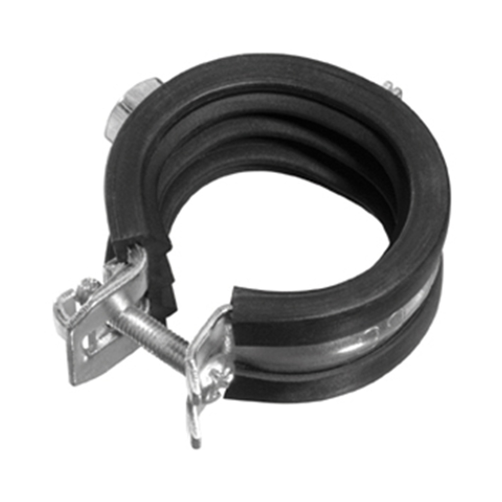 ATTACHE INOX MET RUBBER BIFIX WM 24-29MM M8