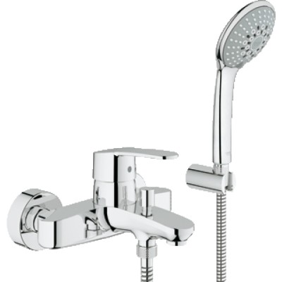 GROHE EUROSTYLE COSMOPOLITAN BAD/DOUCHE KRAAN + BADSET KOMPLEET