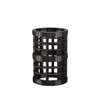 CINTROPUR O STEUN ROND VR FILTERKOUS PVC ZWART NW 18