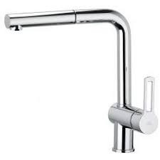 PAFFONI KEUKENKRAAN EENGREEPS RINGO + UITREKBARE FLEX CHROOM