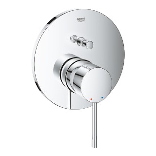 GROHE ESSENCE AFWERKSETTHERMOSTAAT VOOR 2 UITGANG UITV.CHROME