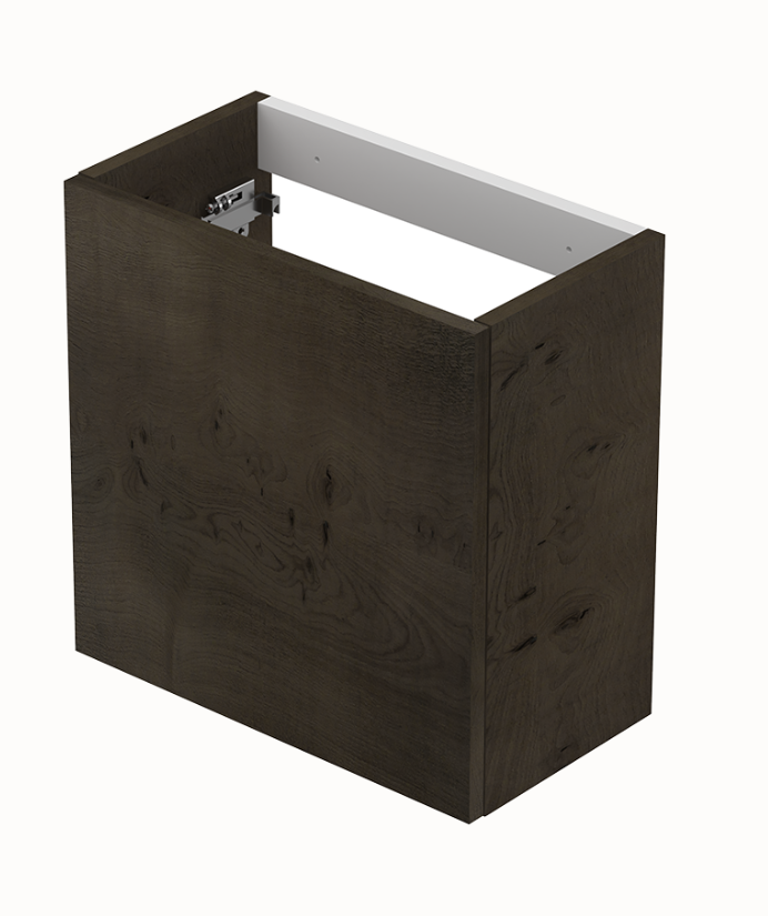 INK  ONDERKAST PUSCH OPEN UITVOERING CHOCOLATE FINEER 40 X 22 X 40 UNIVERSEEL DRAAIEND