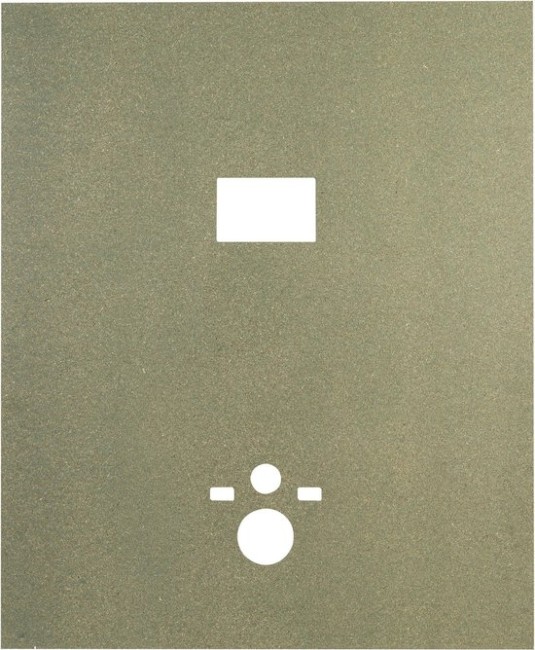 MDF/SYSTEMFIX PLAAT SANIPAN WC 1M B X 1.3 M H GROEN