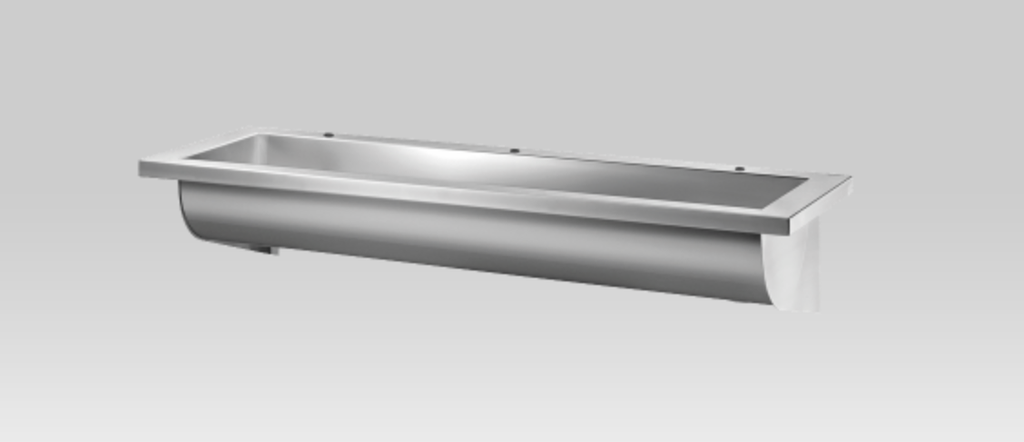 DELABIE CANAL WASTROG 180 CM 3 PLAATSEN MET KRAANGATEN