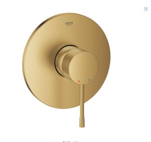 GROHE ESSENCE AFWERKSETTHERMOSTAAT VOOR 1 UITGANG UITV.BRUSHED COOL SUNRISE