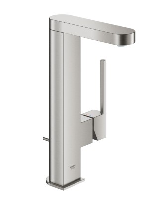 GROHE PLUS LAVABO EENGREEPSMENGKRAAN H 25.3 UITV.SUPERSTEEL