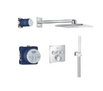 GROHETHERM SMARTCONTROL PERFECT SCHOWER SET MET RAINSCHOWER SMARTACTIVE310 CUBE
