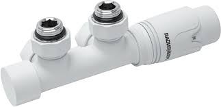 DM LINE H-STUK  MUUR WIT + THERMOSTAATKOP + MOEREN