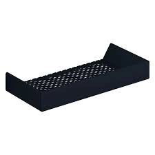 INDA INDISSIMA ZEEPHOUDER WAND 21.7 X 10  BINNENMAAT 17.5CM MAT ZWART