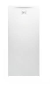 LAUFEN DOUCHETUB PRO 180 X 80 X 4 WIT COMPOSIET AFVOER KORTE ZIJDE 