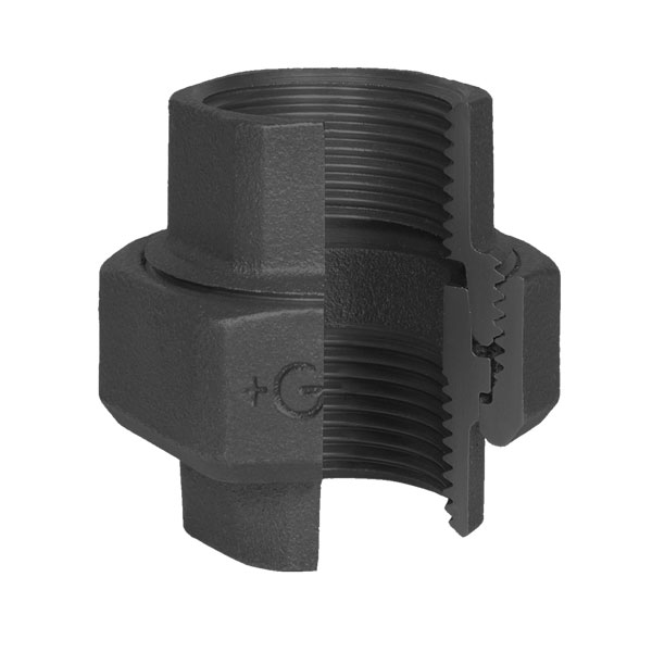 RACCORD F 2" ZWART