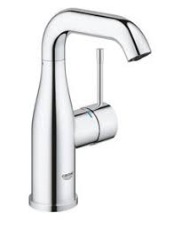 GROHE ESSENCE LAVABOKRAAN M-SIZE CHR.ZONDER LEDIGING H 19.3 CM