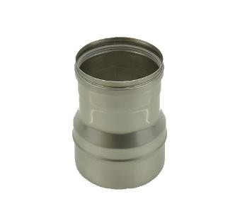 REDUCTIE INOX EW 80M/100F OPSINOX MET DICHTING