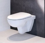 GEBERIT SELNOVA  WANDCLOSET RIMFREE 53 CM MET ZITTING SOFT CLOSE