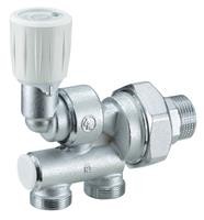 GIACOMINI KRAAN EEN/TWEEPIJPS 1PUNT 3/4 16AA 35MM BLAUW