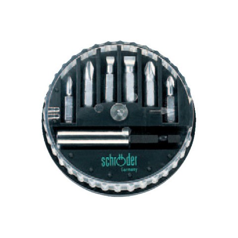 SCHRODER BIT-BOX 6STUKS