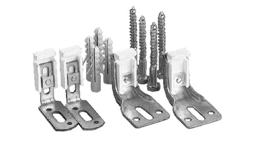 ROFIX SET RADIATOR BEVESTIG ONDER+ZIJHOUD 4ST.