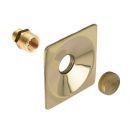 GEVELKOM POLI VIERKANT MESSING 9.5x9.5mm