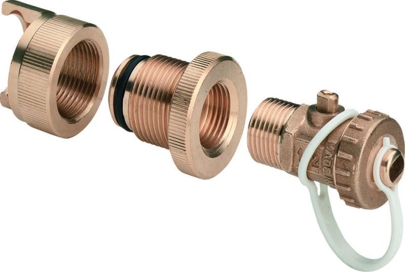 VIEGA AFPERSSTOP MESSING 28MM