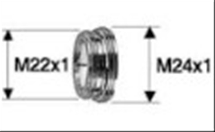 NEOPERL REDUCTIE M22 M >>> M24 M