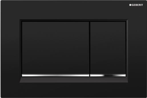 GEBERIT DUWPLAAT SIGMA 30 ZWART