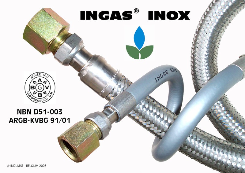 FLEXIBEL GAS 3/4 1000MM