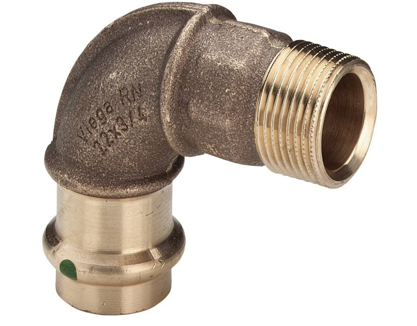 PERS COUDE BRONS 12 X 3/8M