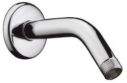 HANS GROHE DOUCHE-ARM DIA. 21MM MET SPRONG 128MM VOOR WANDMONTAGE