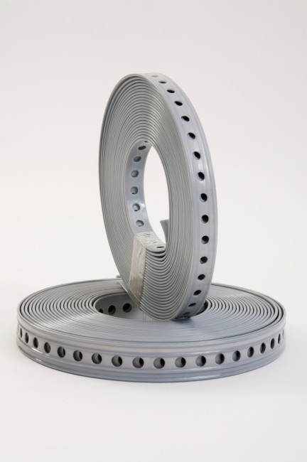 BANDIJZER 19 X 1  10M geplastificieerd LOS R