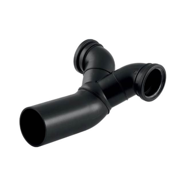 GEBERIT DUBBELE BOCHT 90° systemfix